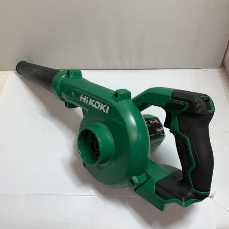  HiKOKI ハイコーキ 充電式ブロワ　本体のみ　18V　キズあり RB18DC グリーン