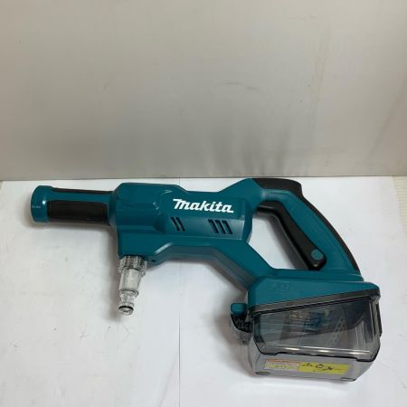  MAKITA マキタ 充電式洗浄機　ホース・ノズル・取説付　2024.11製　※別売アングルノズル付 MHW180D ブルー