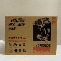 ♭♭ MAKITA マキタ 充電式ドライバドリル　本体のみ　40V　未使用品 DF002GZ Sランク