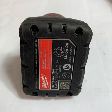  Milwaukee 充電器、充電池１個付 C12C