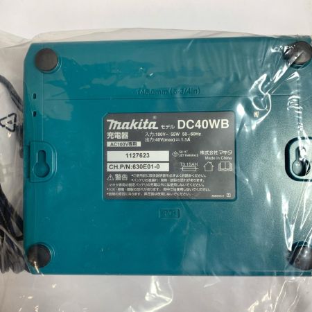  MAKITA マキタ 充電器　40Ｖ DC40WB