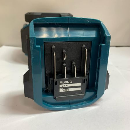  MAKITA マキタ フラッシュライト　40Ｖ　2021.11製造　本体のみ ML007G ブルー