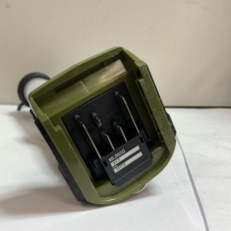  MAKITA マキタ 40ｖ　充電式ワークライト　2021.7製造　本体のみ ML002G オリーブ