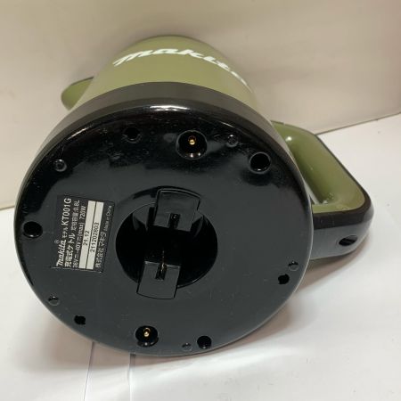  MAKITA マキタ 充電式ケトル　2021.12製　本体のみ KT001G オリーブ