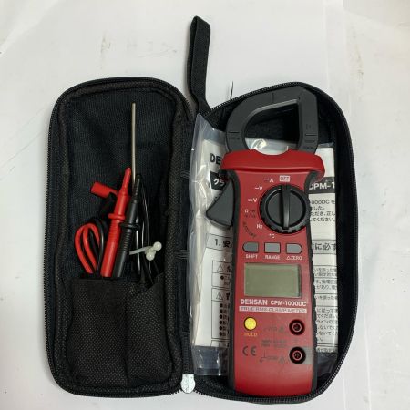  DENSAN クランプメータ　ケース付　通電のみ確認　ジェフコム株式会社 CPM-1000DC