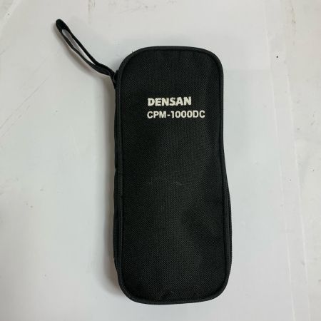  DENSAN クランプメータ　ケース付　通電のみ確認　ジェフコム株式会社 CPM-1000DC
