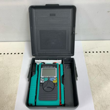  KYORITSU KYORITSU 2001 デジタルマルチメーター　ケース(別メーカー）付