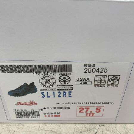  simon 安全靴　作業靴　27.5EEE　プロスニーカー　2025年製 SL12RE