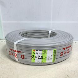 ♭♭ YAZAKI 電材 VVFケーブル 2025/10製造 3×2.0 100ｍ Sランク