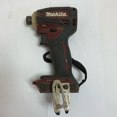  MAKITA マキタ 充電式インパクトドライバ　充電器・充電池1個（充電回数21回）・ケース付 TD172D オーセンティックレッド
