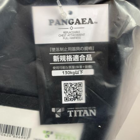  TITAN フルハーネス型安全帯 本体のみ　HORIZON PAHN-10A-BL-M型 ブラック