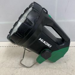 ♭♭ HiKOKI ハイコーキ コードレスサーチライト　本体のみ　キズあり UB18DA グリーン Bランク