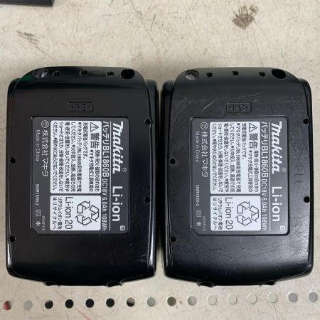  MAKITA マキタ 18v充電式圧着機　アタッチメント各種・充電器・充電池2個・ケース付 バッテリー充電回数1回/2回 TC300D