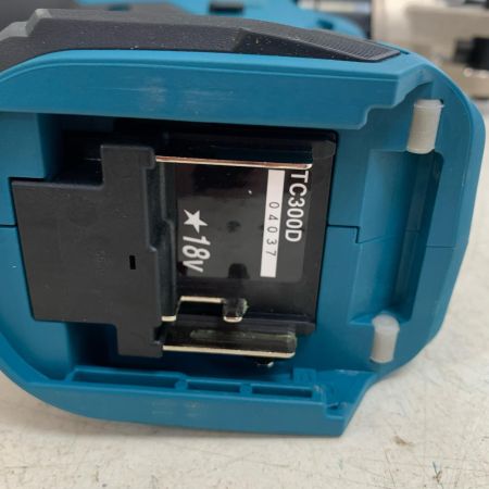  MAKITA マキタ 18v充電式圧着機　アタッチメント各種・充電器・充電池2個・ケース付 バッテリー充電回数1回/2回 TC300D