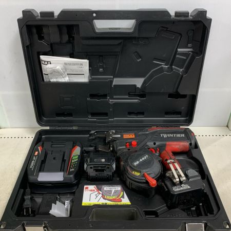  MAX マックス 鉄筋結束機　リバータイア ケース、充電器・充電池2個付 14.4v RB-442T-B2C