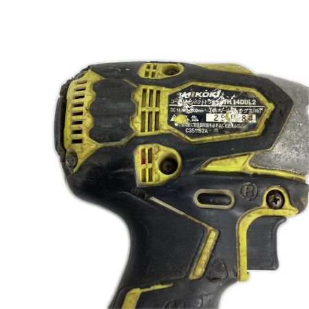 HiKOKI ハイコーキ インパクトドライバ　本体のみ　サビ有　 WH14DDL2 イエロー