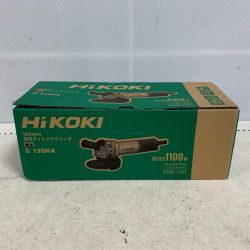 ♭♭ HiKOKI ハイコーキ 125mm ディスクグラインダー　2024年12月製 G13SHA Sランク
