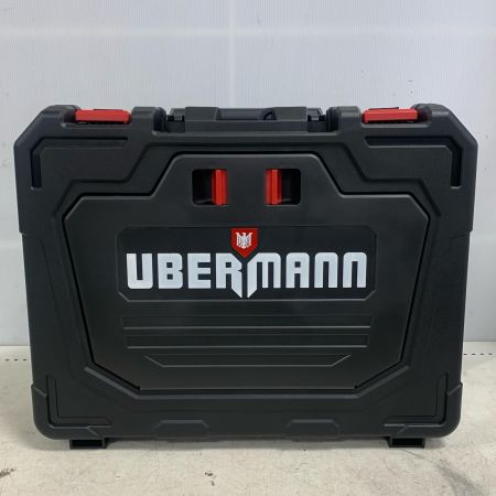  UBERMANN 18V 充電式インパクトドライバ　充電器・充電池2個・ケース付 UB18VIDⅡ50BPCG ブラック