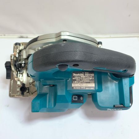  MAKITA マキタ 125mm 充電式丸ノコ　2021.7製造　18V HS474D ブルー