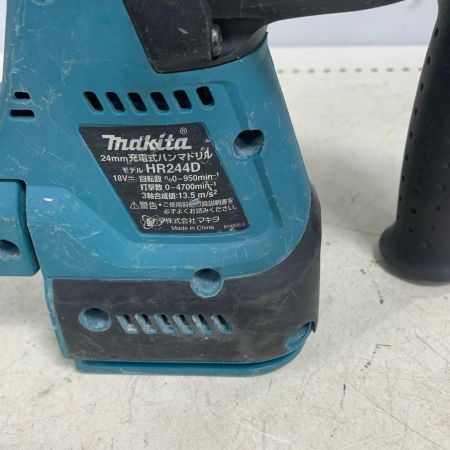  MAKITA マキタ 24ｍｍ　充電式ハンマドリル　ケース付 HR244D