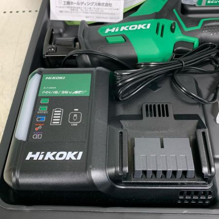  HiKOKI ハイコーキ コードレスセーバーソー　充電器・充電池1個・ケース付 CR18DA(XP)