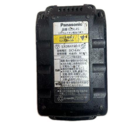  Panasonic パナソニック ドライバドリル 充電器・充電池2個・ケース付 EZ74A1