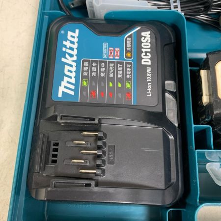  MAKITA マキタ 充電式インパクトレンチ　充電器・充電池2個・ケース付 10.8V　4.0AH TW161D ブルー