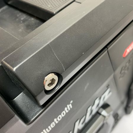  MAKITA マキタ バッテリー式ラジオ   アダプター付 MR002G ブラック