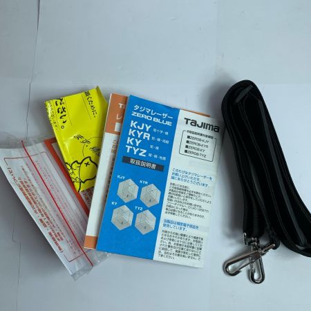  TAJIMA タジマ  レーザー墨出し器 ケース付 ※受光器なし ZEROB-KY ブラック