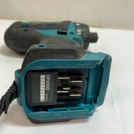  MAKITA マキタ 充電式ドライバドリル　10.8V　バッテリー4.0AH ×1個付 DF033D
