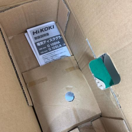  HiKOKI ハイコーキ 100ｍｍ　電気ディスクグラインダ　2023製 G10SHA