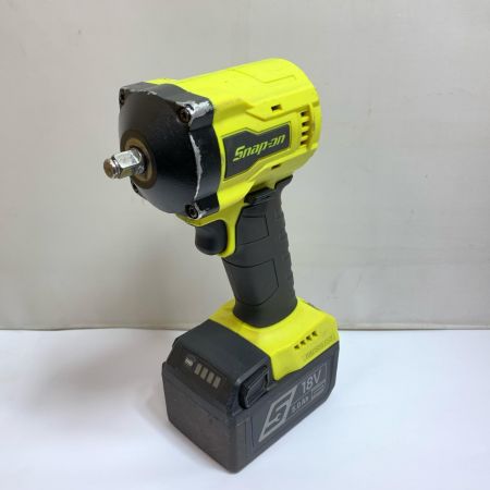  Snap-on スナップオン インパクトレンチ　本体のみ　充電器（CTC131A)・充電池1個付 CT9038HV イエロー