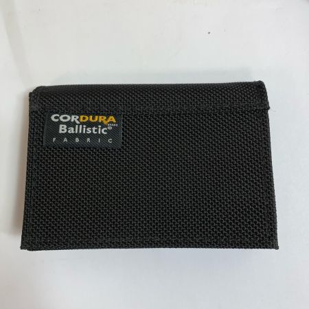  KNICKS コーデュラバリスティック生地名刺ホルダー  ブラック