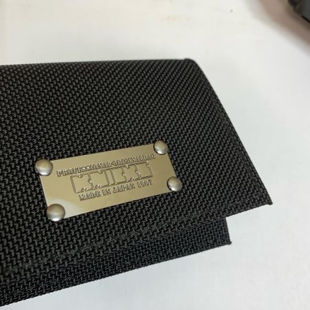  KNICKS コーデュラバリスティック生地名刺ホルダー  ブラック