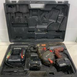 ♭♭ MAX マックス リバータイア 　鉄筋結束機　充電器・充電池2個・ケース付 RB-440T Cランク