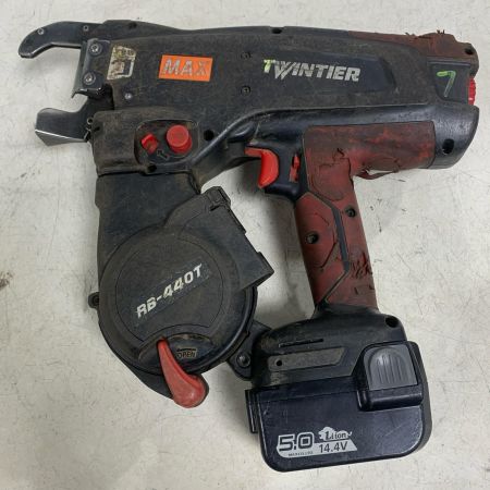  MAX マックス リバータイア 　鉄筋結束機　充電器・充電池2個・ケース付 RB-440T