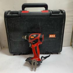 ♭♭ MAX マックス 14.4v　ブラシレスインパクトレンチ  ケース付 PJ-IW161 レッド Cランク