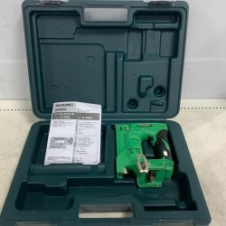 ♭♭ HiKOKI ハイコーキ 13mm コードレスタッカ　2019年製　ケース付 N18DSL グリーン Bランク