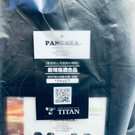  TITAN フルハーネス型安全帯　HORIZON 　Lサイズ PAHN-10A-BL-L型 ブラック