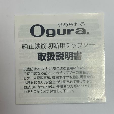  Ogura 鉄筋用コードレスツライチカッターオグラチップソー　5枚入り OCD25-110N