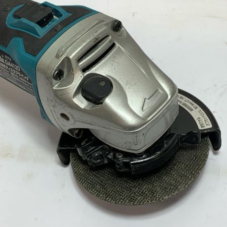  MAKITA マキタ 18V 100mm 充電式ディスクグラインダ　2024.10製 GA412D ブルー