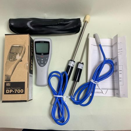  RKC 携帯用 温度指示計 ハンディ サーモメーター 温度センサー付 DP-700