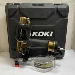 ♭♭ HiKOKI ハイコーキ 41mm 高圧ネジ打ち機　ケース付 WF4HS ゴールド×ブラック x ブラック Bランク