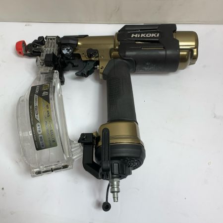  HiKOKI ハイコーキ 41mm 高圧ネジ打ち機　ケース付 WF4HS ゴールド×ブラック x ブラック