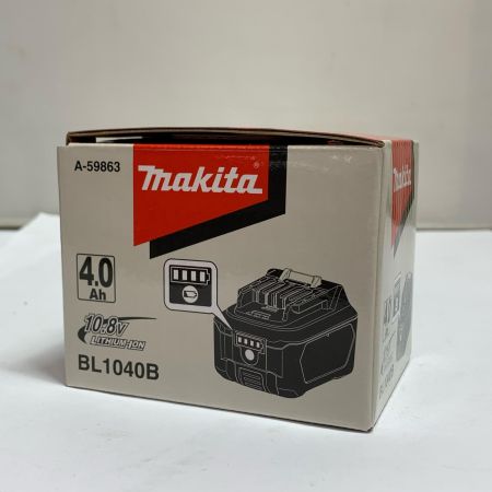 MAKITA マキタ バッテリー　10.8V　4.0AH  BL1040B