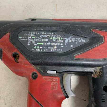  MAX マックス 充電式フィニッシュネイラ　充電器・充電池1個・ケース付 18v 2.5Ah  TJ-35FN3 ブラック x レッド