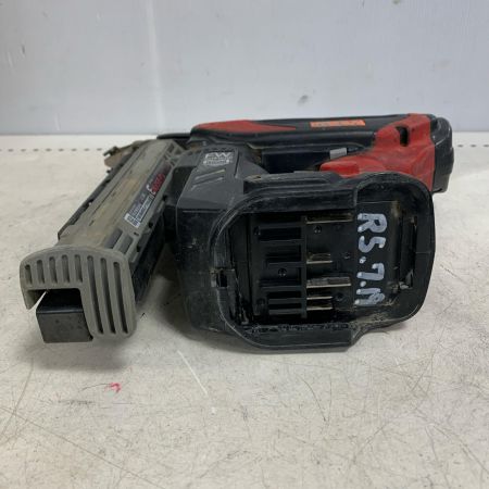  MAX マックス 充電式フィニッシュネイラ　充電器・充電池1個・ケース付 18v 2.5Ah  TJ-35FN3 ブラック x レッド