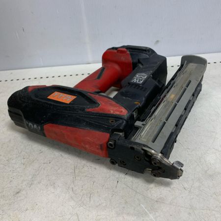  MAX マックス 充電式フィニッシュネイラ　充電器・充電池1個・ケース付 18v 2.5Ah  TJ-35FN3 ブラック x レッド