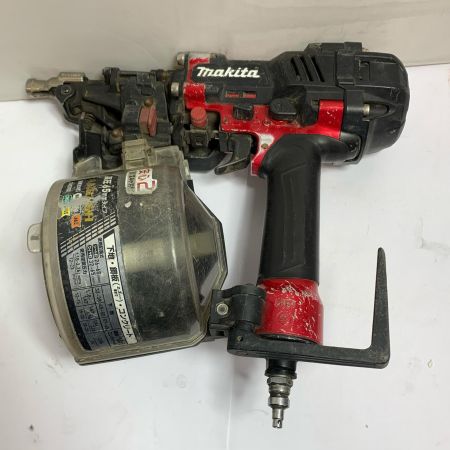  MAKITA マキタ 高圧エア釘打　65ｍｍ　ケース付 AN636H ブラック x レッド