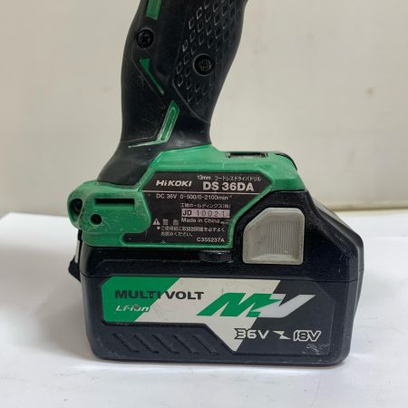  HiKOKI ハイコーキ 13ｍｍ　コードレスドライバドリル　充電池1個付 DS36DA